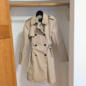 Classic Tan Trench Coat